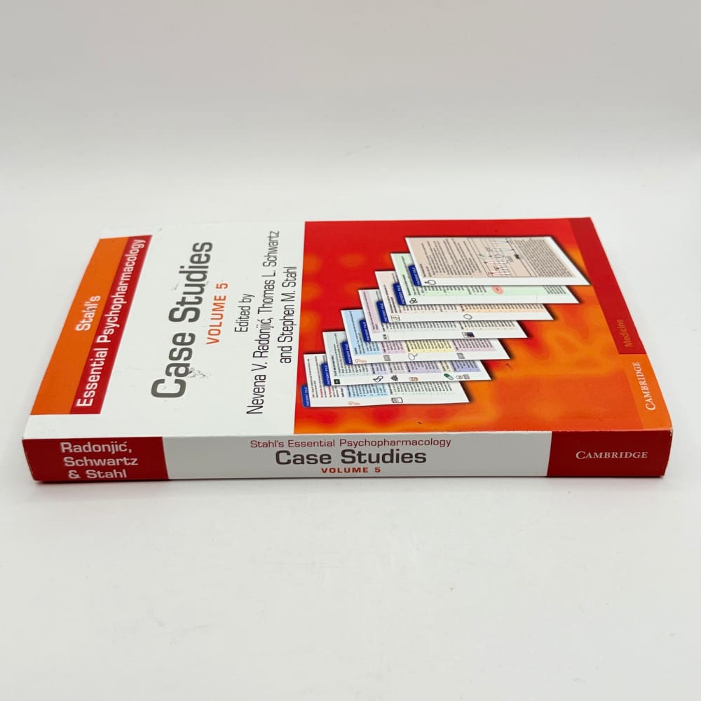 Stahl’s essential psychopharmacology: case studies volume 5 - print books printed media
