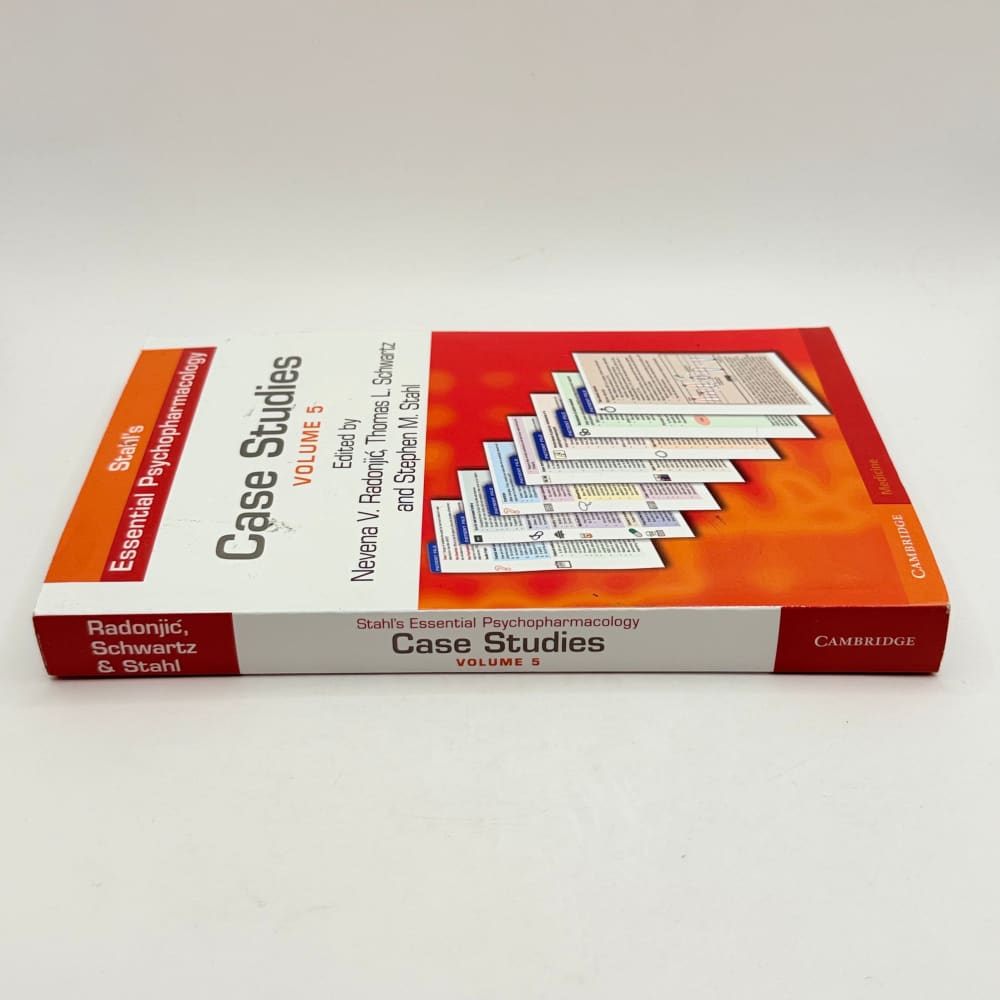 Stahl’s essential psychopharmacology: case studies volume 5 - print books printed media
