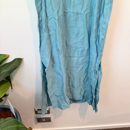 Staple the label size 8 nola duckegg cupro midi slip dress rrp $170.00 - dresses top women’s apparel