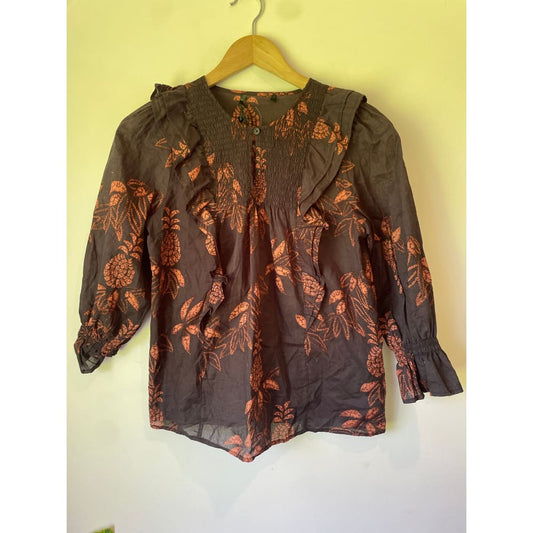 State of play cotton top – size 10 (brand new cut-label) - blouses blouse - bnew label cut branded clothing - clothing