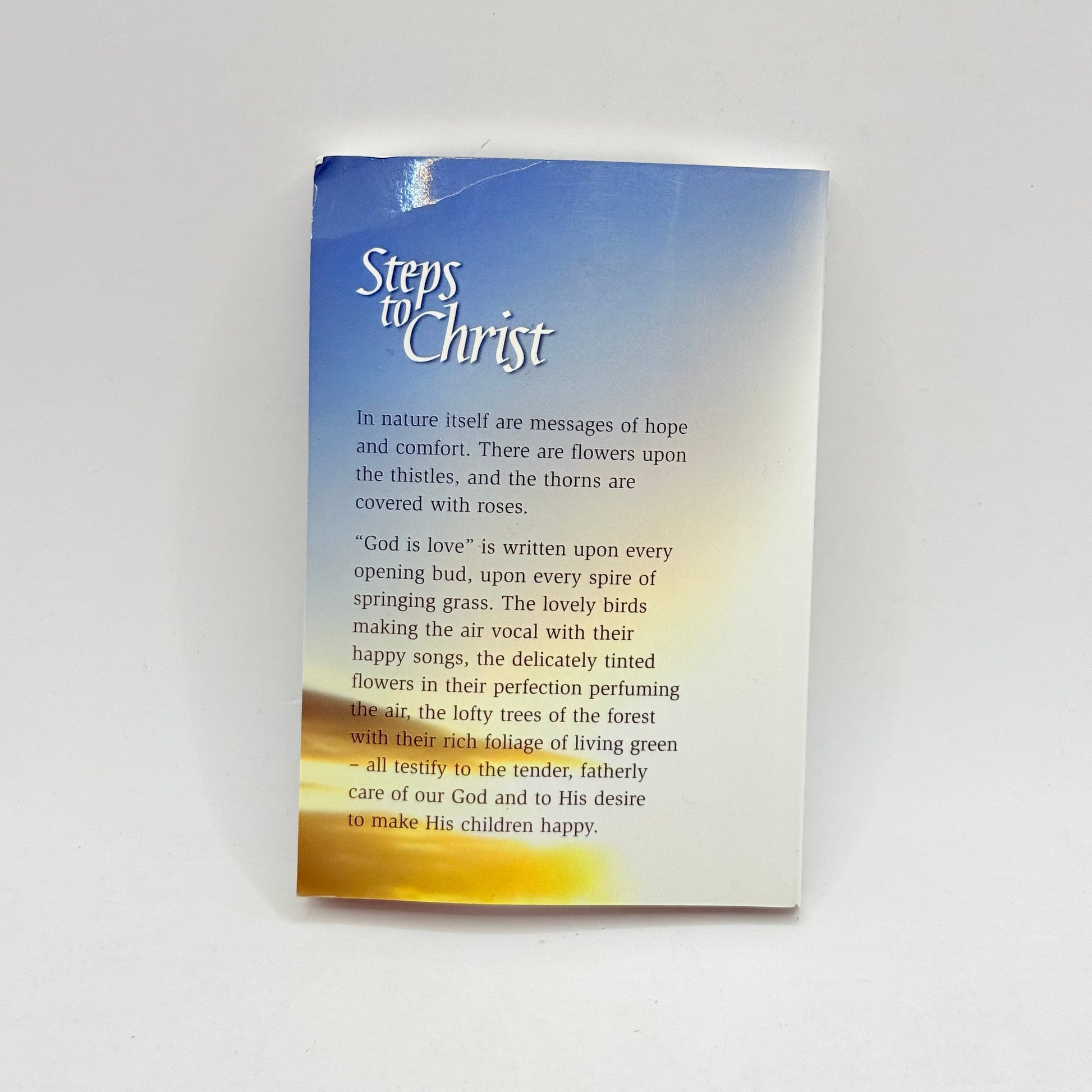 Steps to christ by ellen g. White - print books condition: used - what’s new