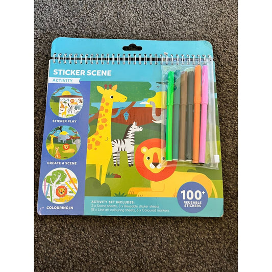 Anko sticker scene activity - activity toys crafts