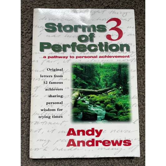 Storms of perfection 3: a pathway to personal achievement - print books book - condition: used - self-help printed media