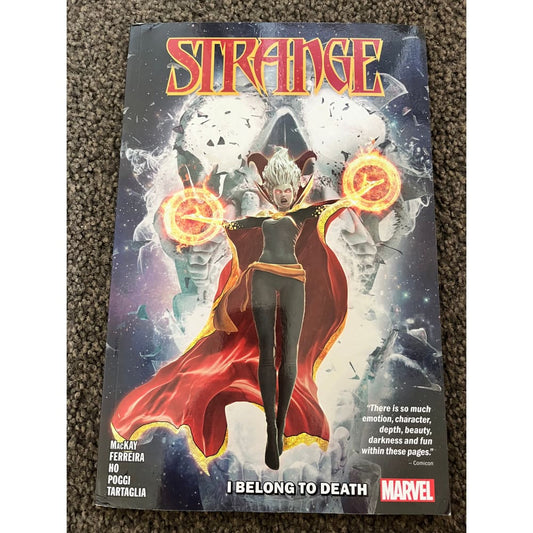 Strange vol. 1: i belong to death - print books printed media