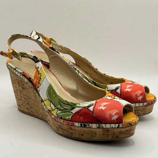 Stuart weitzman springtime espadrille wedges size 9 - heels condition: used women’s shoes