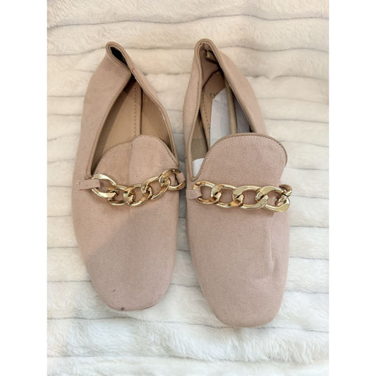 Novo size 7 chain detail loafers - flats women’s shoes