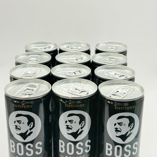Suntory boss iced long black coffee 237ml x 12 cans - instant coffee home&living materials