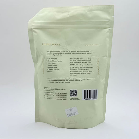 Superfeast lion’s mane - 250g - herbal supplements health and wellness