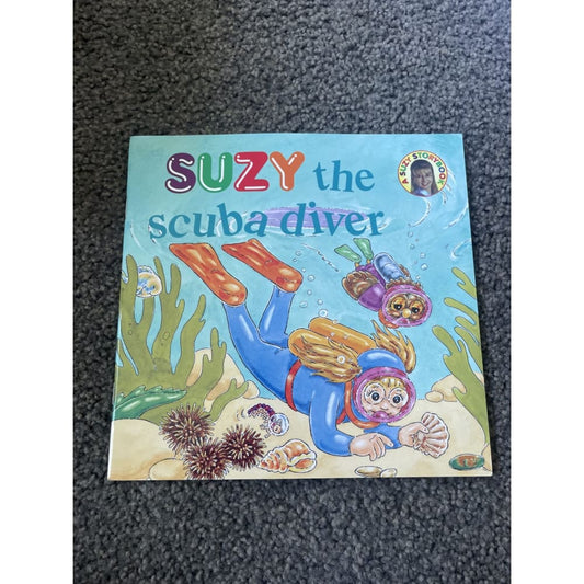 Suzy the scuba driver - suzy cato - print books book - children’s - literature printed media