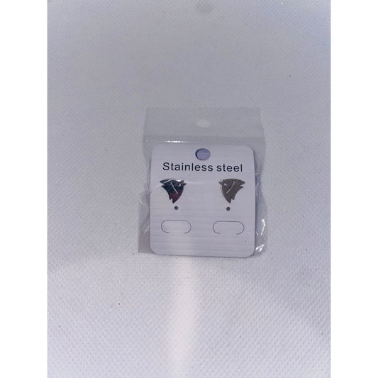 Fish Stainless Steel Stud Earrings