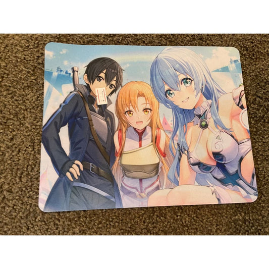 Sword art online themed mousepad - collectibles anime - mousepad anime
