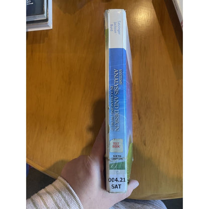 Systems analysis and design in a changing world: sixth edition - print books book - condition: used - technology