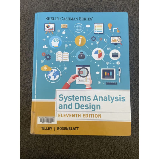 Systems analysis and design: eleventh edition - print books book - condition: used - technology printed media