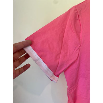 Pink size l tee - t-shirts top women’s apparel