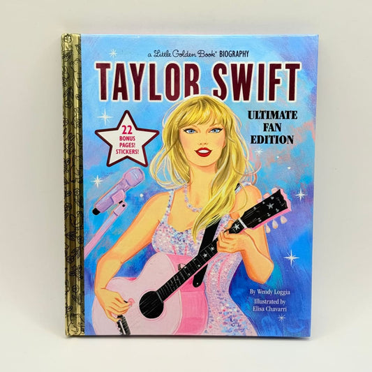 Taylor swift a little golden book biography – ultimate fan edition by wendy loggia & elisa chavarrri - print books