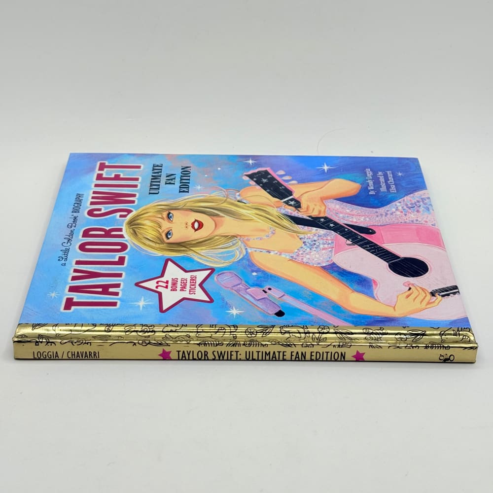 Taylor swift a little golden book biography – ultimate fan edition by wendy loggia & elisa chavarrri - print books
