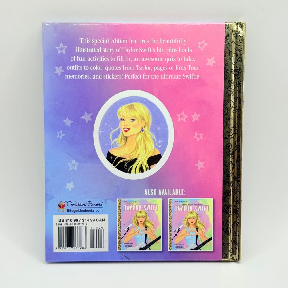Taylor swift a little golden book biography – ultimate fan edition by wendy loggia & elisa chavarrri - print books