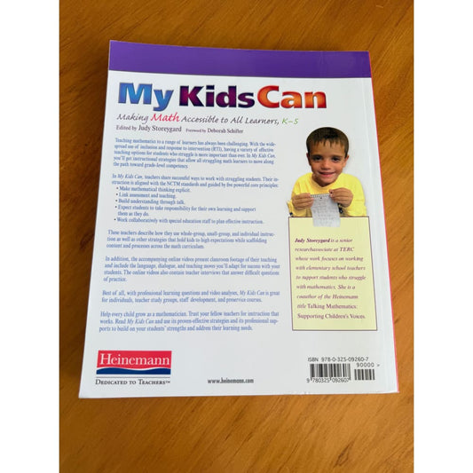 My kids can: making math accessible to all learners k-5 by judy storeygard - books condition: used printed media