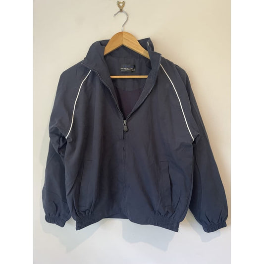 Team essentials navy jacket – size 2xs (fits 8–10) - windbreakers clothing & fashion - hoodie - jacket - jackets