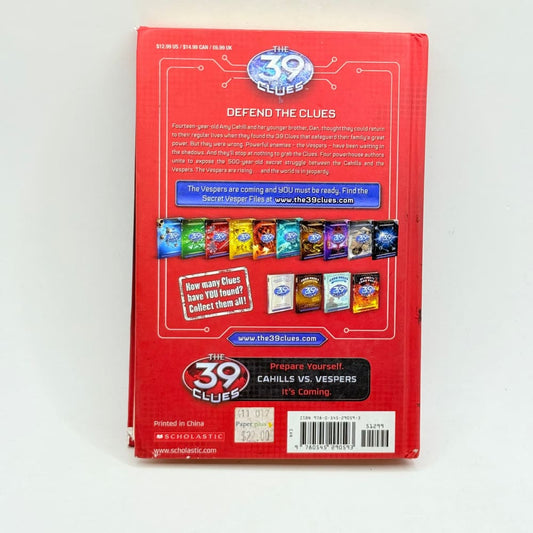 The 39 clues book 11: vespers rising by rick riordan peter lerangis gordon korman jude watson - print books condition: