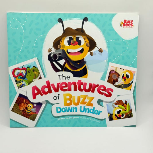 The adventures of buzz down under by busy bees & lilly lalla - print books what’s new printed media