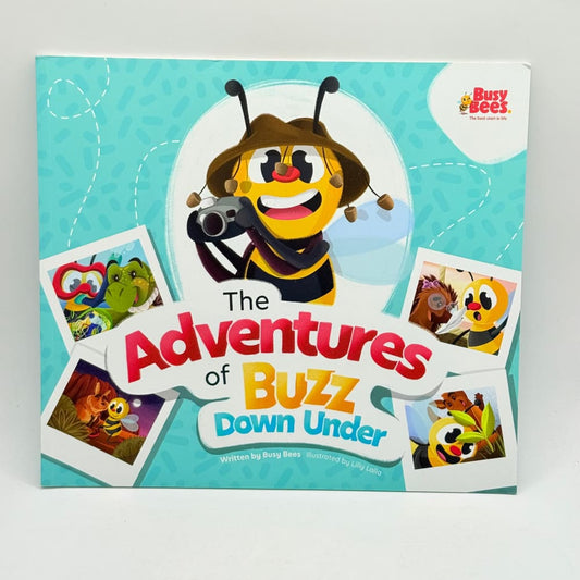 The adventures of buzz down under by busy bees - print books what’s new printed media
