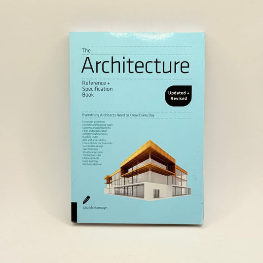 The architecture reference + specification book by julia mcmorrough - print books what’s new printed media