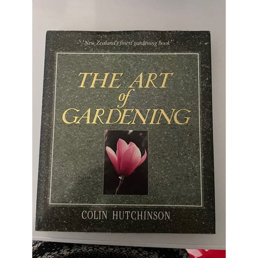 The art of gardening - colin hutchinson - print books book - condition: used - gardening printed media
