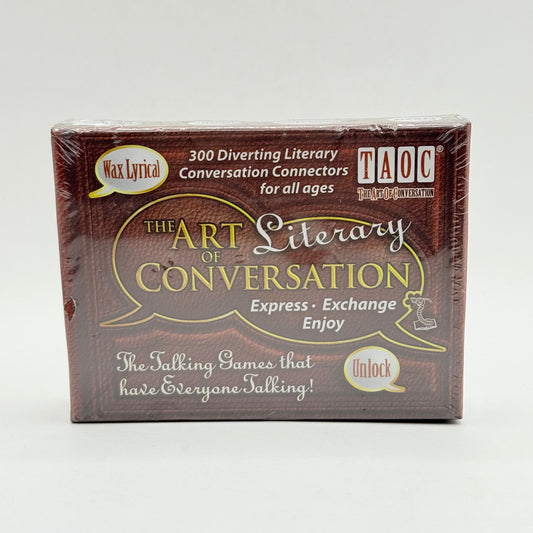 The art of literary conversation – card game - card games what’s new toys
