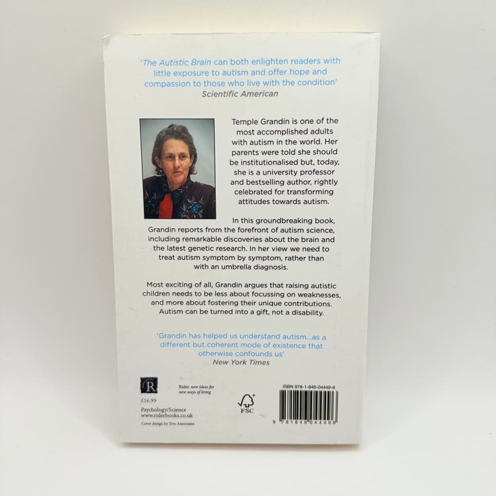 The autistic brain by temple grandin and richard panek - print books what’s new printed media