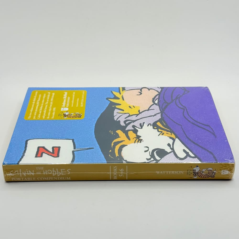 The calvin and hobbes portable compendium books 5 + 6 - by bill watterson - print books what’s new printed media