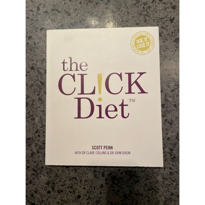 The click diet: use it lose it - scott penn - print books book - condition: used - food - health - nutrition printed