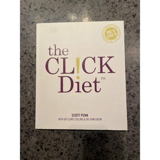 The click diet: use it lose it - scott penn - print books book - condition: used - food - health - nutrition printed