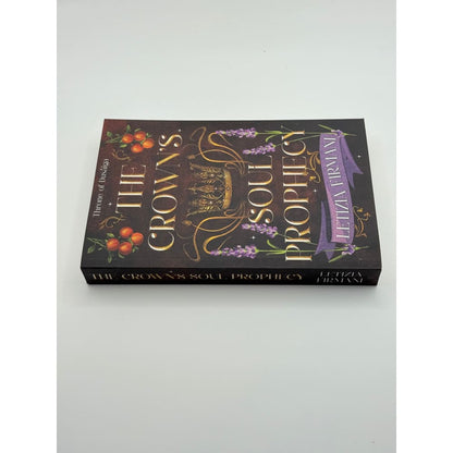 The crown’s soul prophecy by letizia firmani - print books printed media