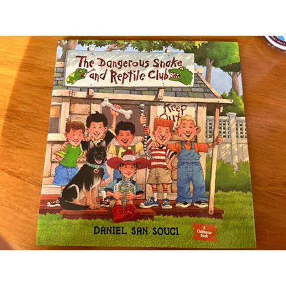 The dangerous snake and reptile club by daniel san souci - books printed media