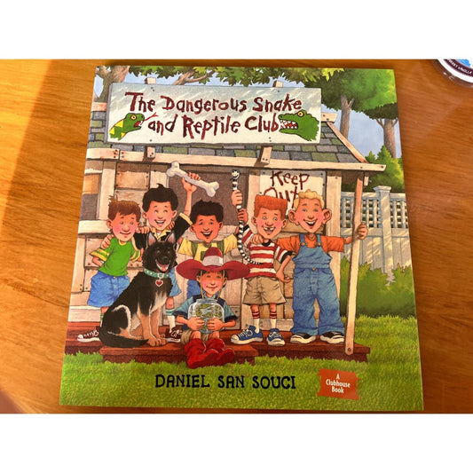 The dangerous snake and reptile club by daniel san souci - books printed media