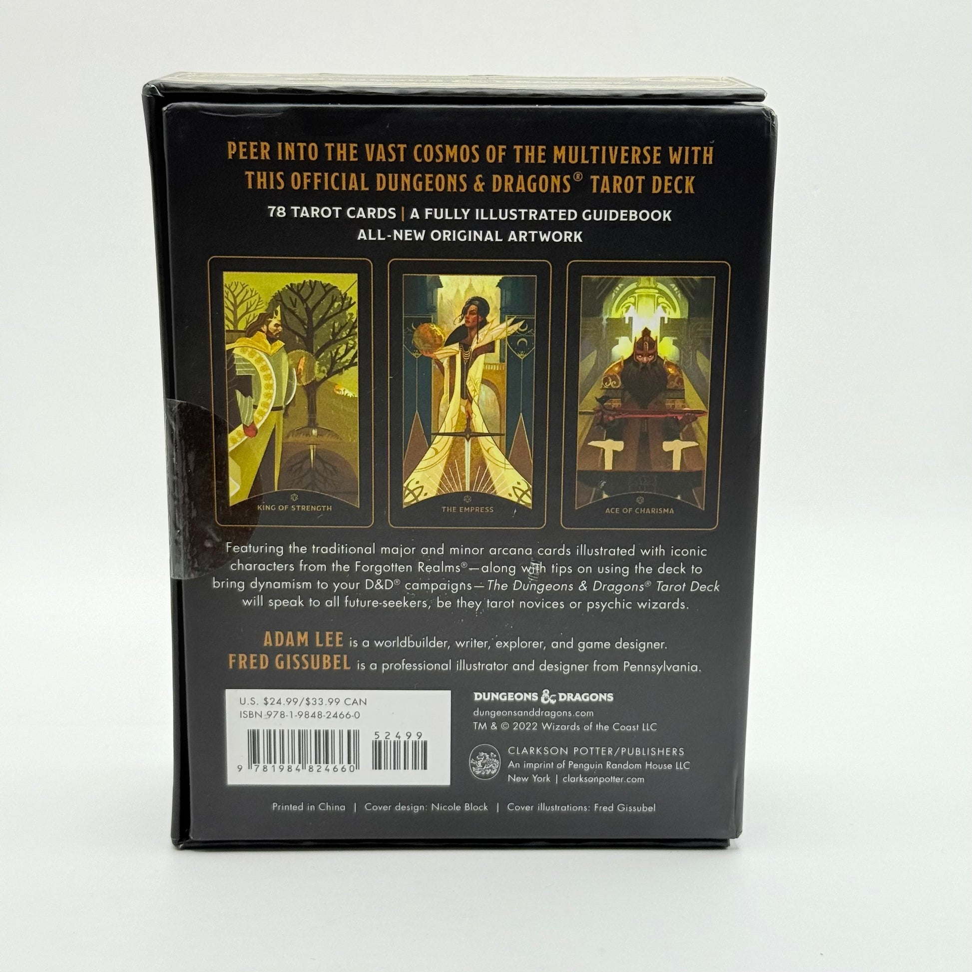 The dungeons & dragons tarot deck - 78 cards & guidebook! - tarot cards what’s new toys