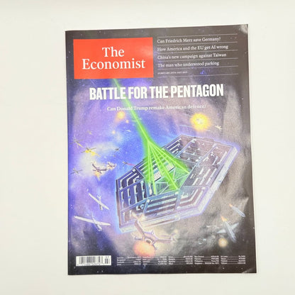 The economist magazine - february 29th-july 7th 2025 - consumer magazines printed media
