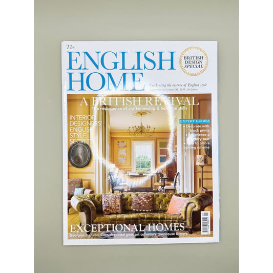 The english home magazine - british design special september 2024 - magazines & newspapers printed media
