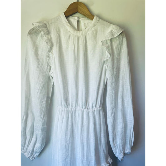 The fated peasant maxi dress – size 10 (brand new cut-label cotton blend) - dresses bnew label cut branded clothing