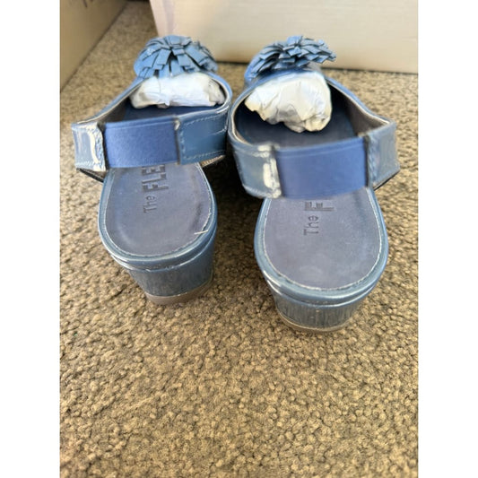 The flexx daylight cobalt patent leather shoes – size eu 37 | bold comfy & stylish - heels women’s shoes