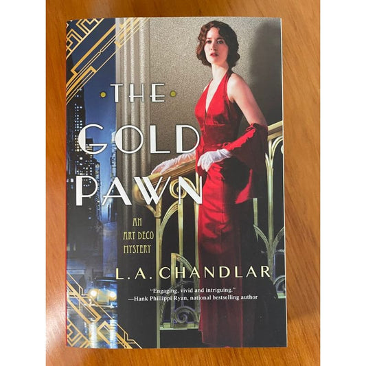 The gold pawn – l.a. Chandlar (brand new paperback mystery) - print books book - fiction - fiction book - mystery