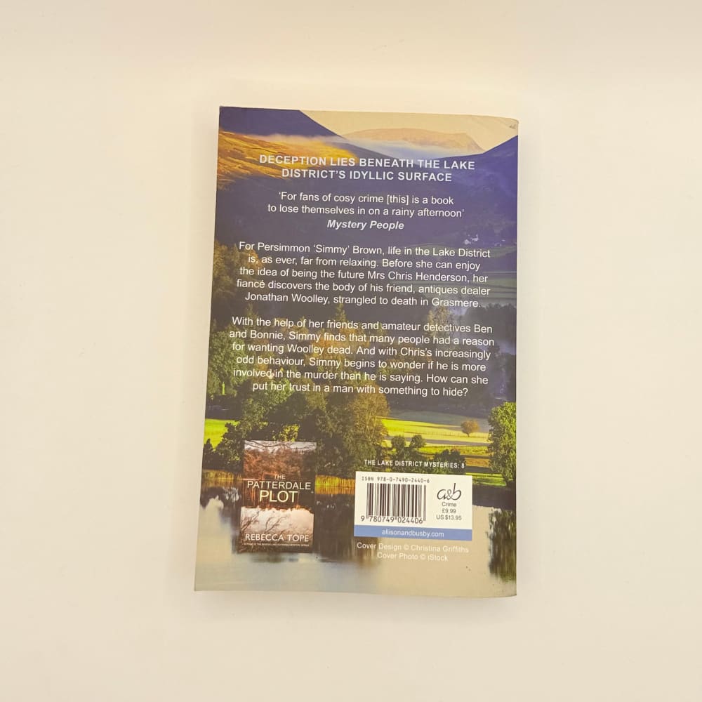 The grasmere grudge by rebecca tope - print books printed media