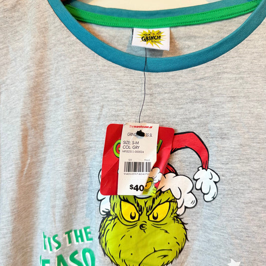 The grinch christmas t-shirt - size s-m - t-shirts tops men’s apparel