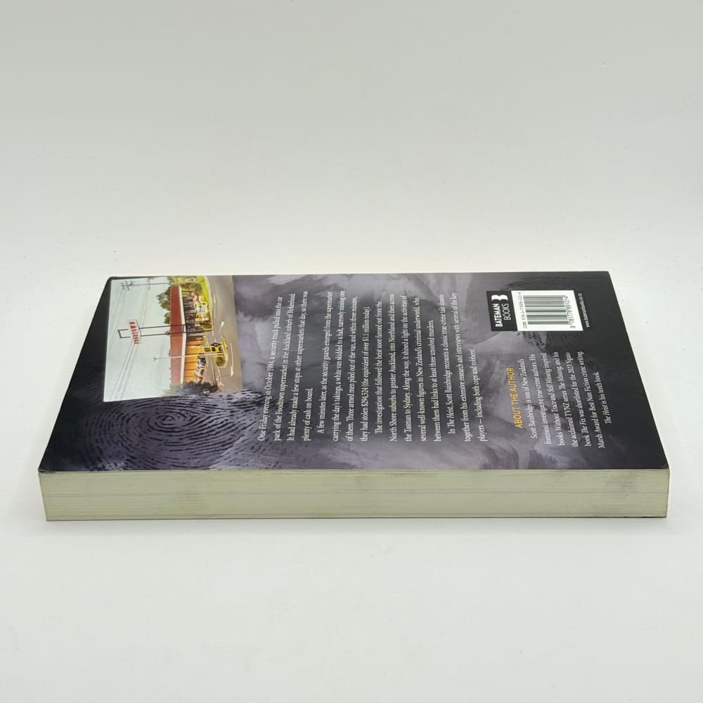 The heist by scott bainbridge - print books what’s new printed media