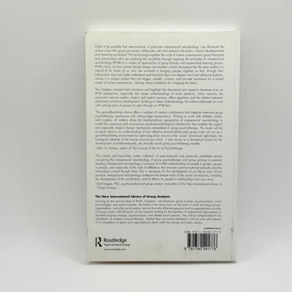 The interpersonal neurobiology of group psychotherapy and group process - print books what’s new printed media