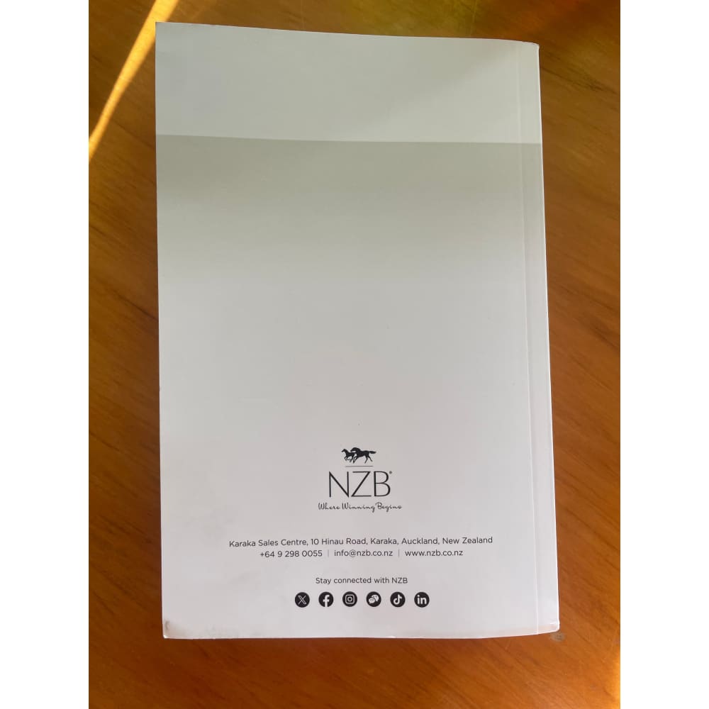 Karaka 2025: 99th national yearling sales series - print books printed media