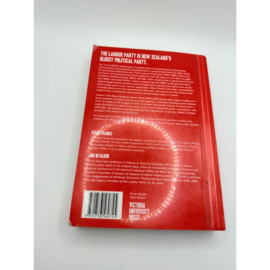 Labour: the new zealand labour party 1916-2016 by peter franks & jim mcaloon - print books condition: used printed media
