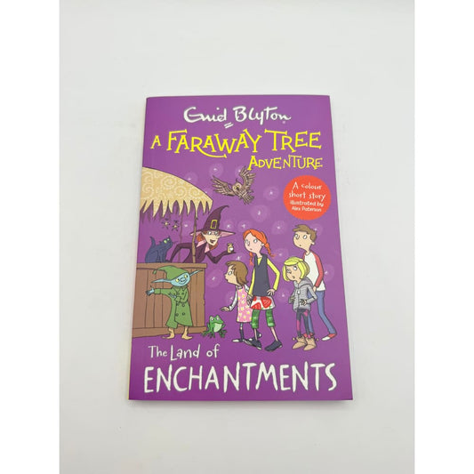 A faraway tree adventure: the land of enchantments by enid blyton - print books printed media
