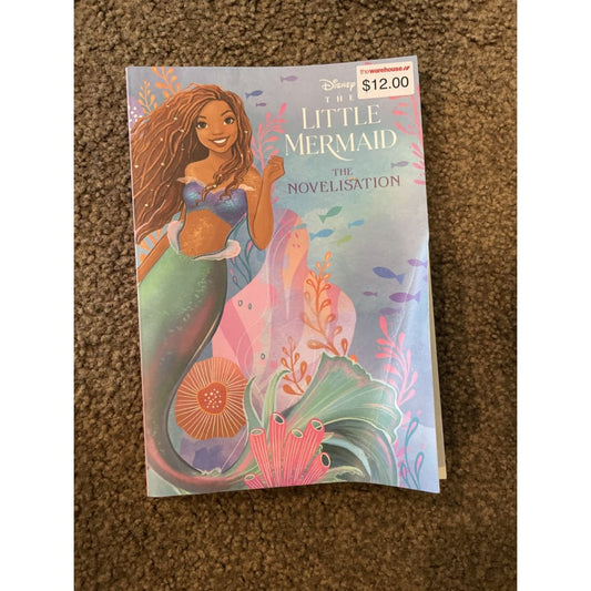 Disney’s the little mermaid: the novelisation - print books book - children’s - fiction printed media